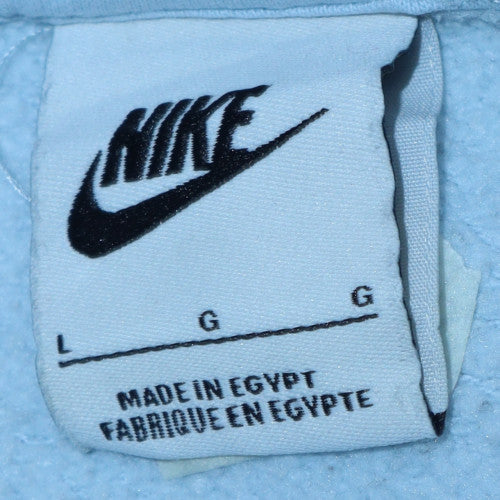 Nike Men's Blue Crew Neck Pullover Sweatshirt Size L