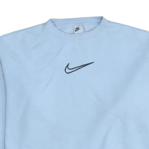 Nike Men's Blue Crew Neck Pullover Sweatshirt Size L