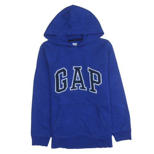 GAP Kids Boys Blue Pullover Hoodie XXL 14 Years Cotton Blend Classic