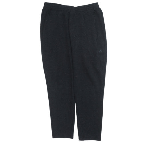 Adidas Womens Black 2XL Jogger Sweatpants Elastic Waist Cotton Blend