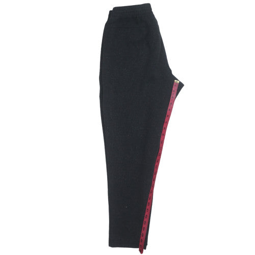 Adidas Womens Black 2XL Jogger Sweatpants Elastic Waist Cotton Blend