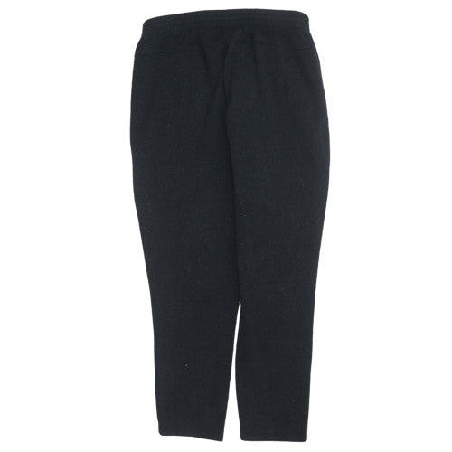 Adidas Womens Black 2XL Jogger Sweatpants Elastic Waist Cotton Blend