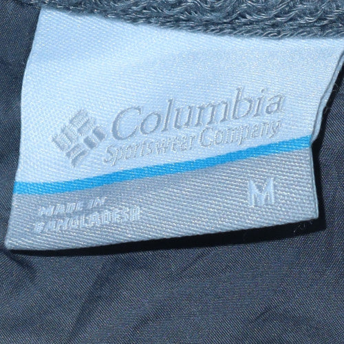 Columbia Men's White Crew Neck Logo Pullover Sweatshirt Size M