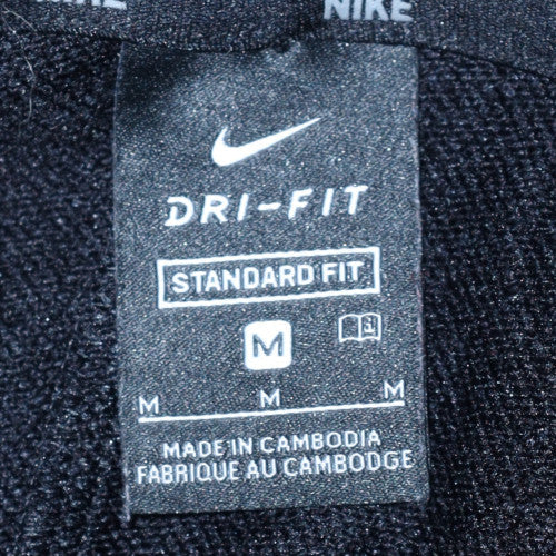 Nike Men's Black 1/2 Zip Dri-Fit Hoodie M Sportswear Sweatshirt