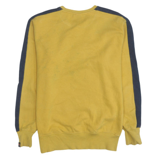 Ellesse Mens Yellow Crew Neck Pullover Sweatshirt Size S