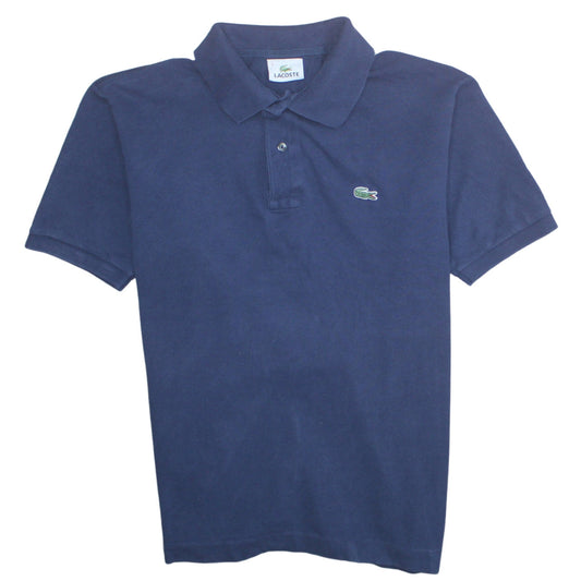 Lacoste Men's Blue Cotton Short Sleeve Polo Shirt Size L