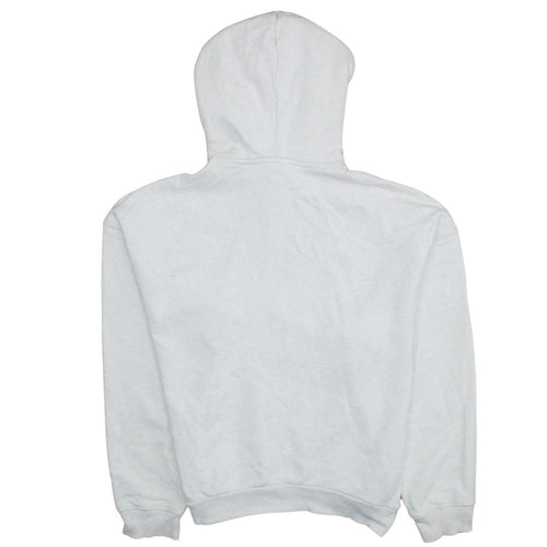 Reebok Women's White Pullover Hoodie Sweatshirt Size M Logo Style