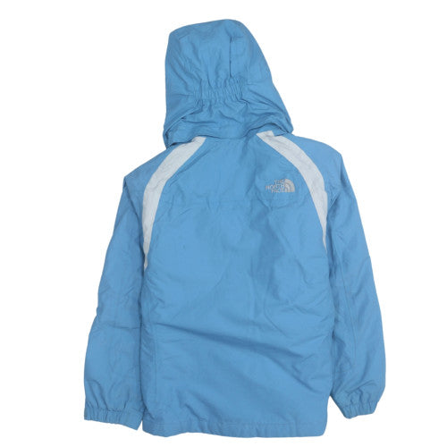 The North Face Boys Blue Hooded Waterproof Puffer Jacket M Winter Coat