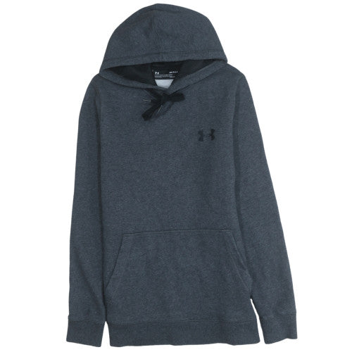 Under Armour Mens Grey Pullover Hoodie Size S Athletic Fit