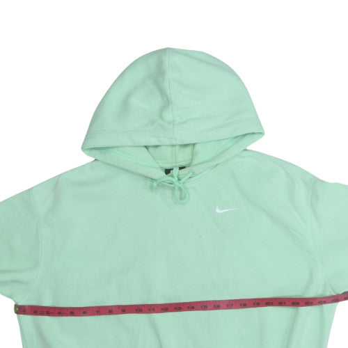 Nike Men's Green Pullover Hoodie M Regular Fit Fleece