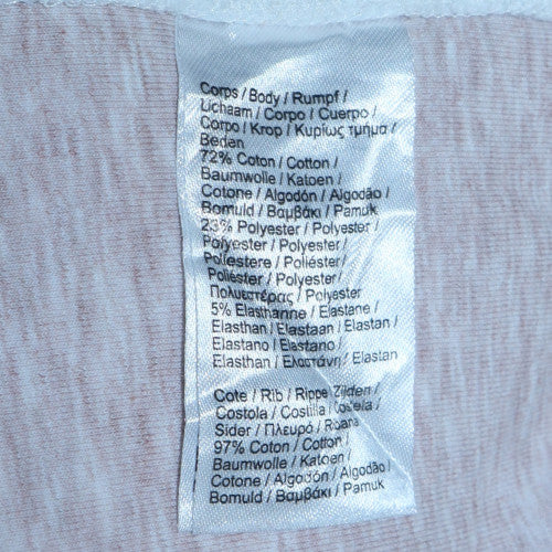 Lacoste Men's White Crew Neck Cotton Blend Pullover Sweatshirt M