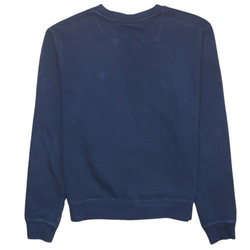 FILA Mens Blue Crew Neck Pullover Sweatshirt Size S