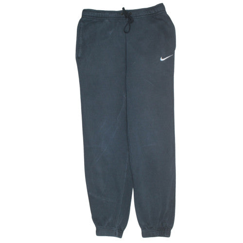 Nike Men's Black Fleece Sweatpants S Regular Fit Logo Joggers