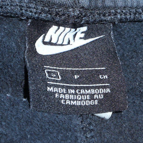 Nike Men's Black Fleece Sweatpants S Regular Fit Logo Joggers