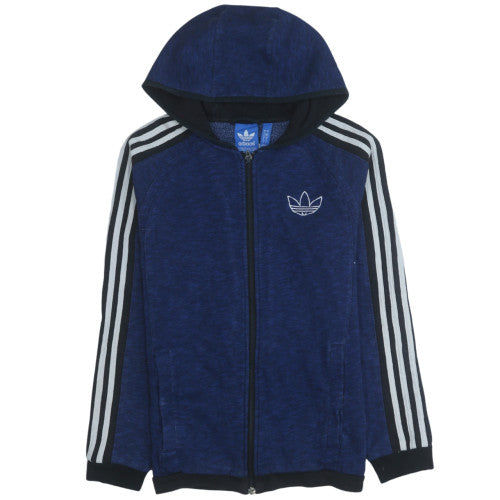 Adidas Men’s Blue Full Zip Hoodie Small Sports Jacket