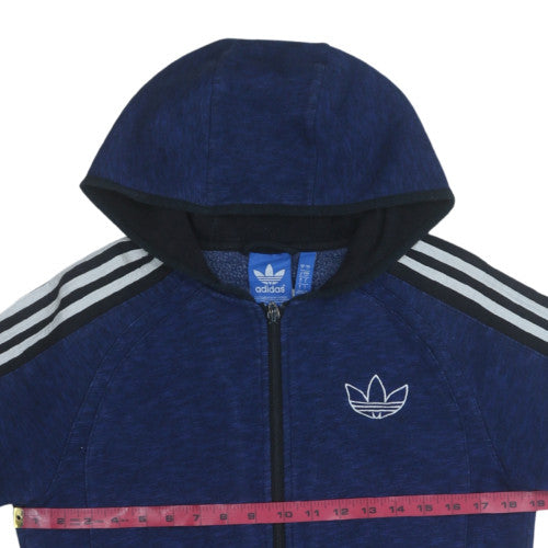 Adidas Men’s Blue Full Zip Hoodie Small Sports Jacket