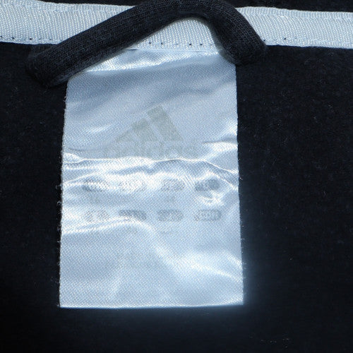 Adidas Womens Black Full Zip Hoodie Sweatshirt Size M