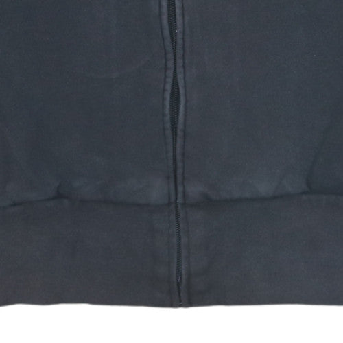 Adidas Womens Black Full Zip Hoodie Sweatshirt Size M