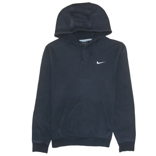 Nike Mens Black Large Pullover Hoodie Classic Fleece Sweatshirt