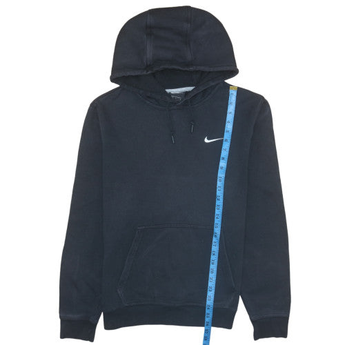 Nike Mens Black Large Pullover Hoodie Classic Fleece Sweatshirt