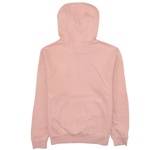 Nike Womens Pink Pullover Hoodie Small Cotton Blend Fleece Sweatshirt