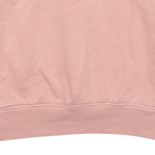 Nike Womens Pink Pullover Hoodie Small Cotton Blend Fleece Sweatshirt