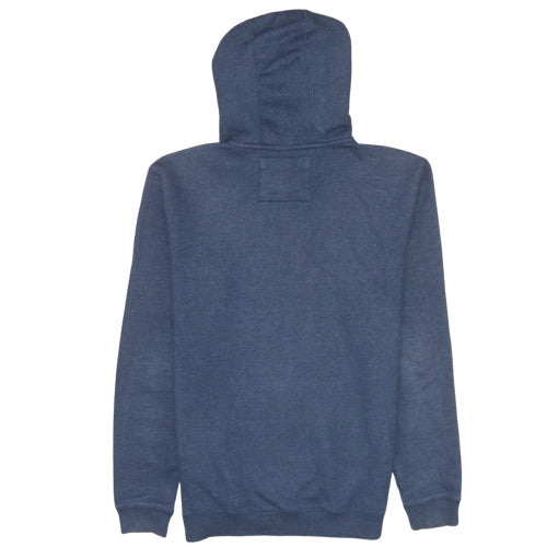 Quiksilver Womens Blue Pullover Hoodie Size L Surf Logo Casual