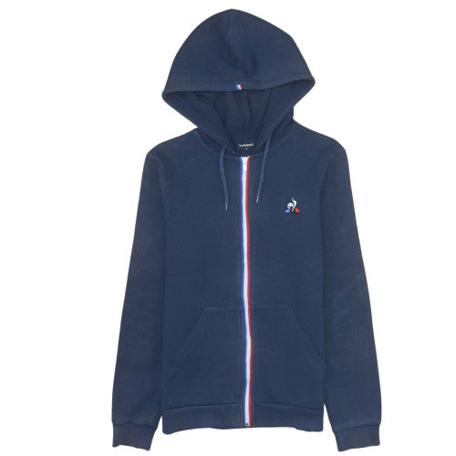 Le Coq Sportif Men's Blue Full Zip Hoodie Size S Sportswear