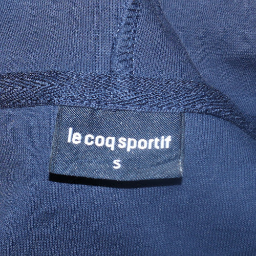 Le Coq Sportif Men's Blue Full Zip Hoodie Size S Sportswear