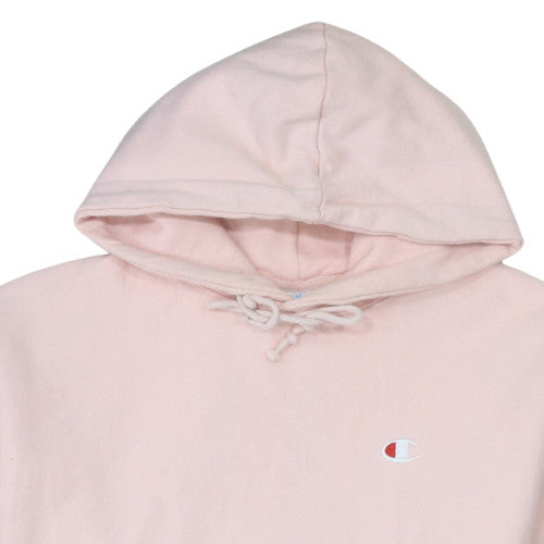Champion Women's Pink Reverse Weave Pullover Hoodie Size M
