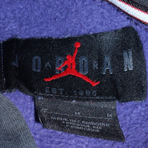 Jordan Men's Blue Pullover Hoodie Medium Regular Fit Logo Fleece