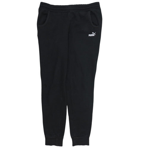 Puma Women’s Black Fleece Sweatpants Size 14 Regular Fit