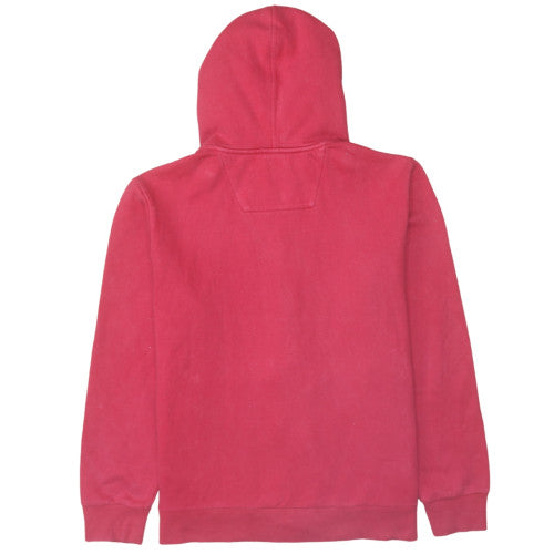 Calvin Klein Men's Red Full Zip Hoodie M Logo Fleece Sweatshirt