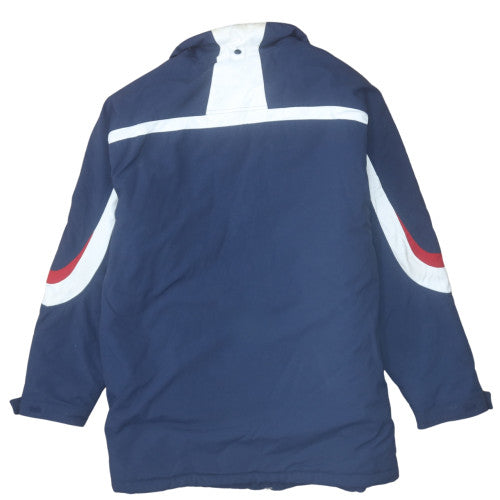 Nike Men's Blue XL Basic Sports Jacket with Full Zip