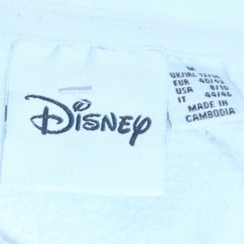 Disney Womens White Hoodie Nala Lion King Graphic Print Size 12-14