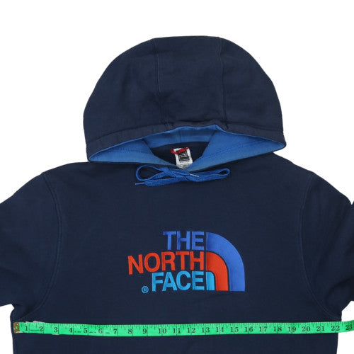 The North Face Men's Blue Pullover Hoodie L Outdoor Cotton