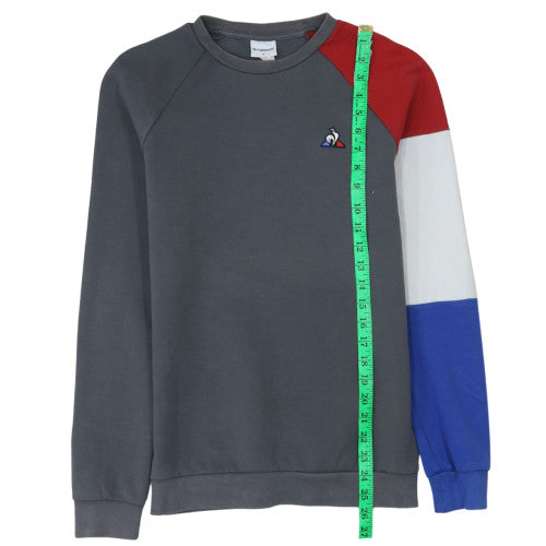 Le Coq Sportif Men's Multicoloured Small Sweatshirt Crew Neck Pullover