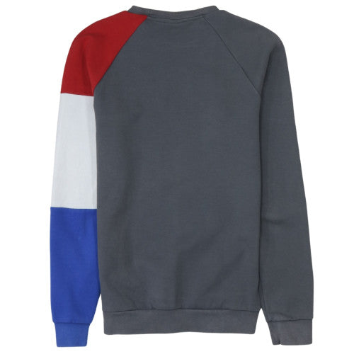 Le Coq Sportif Men's Multicoloured Small Sweatshirt Crew Neck Pullover