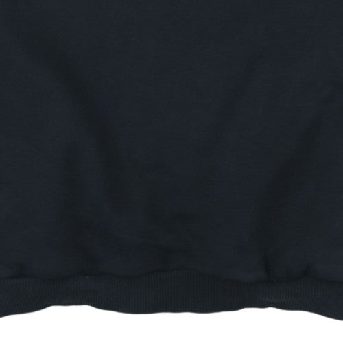 Adidas Womens Black Colourblock Crew Neck Pullover Sweatshirt Size XS