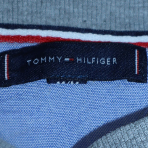 Tommy Hilfiger Womens Grey Sweatshirt Size M Crew Neck Logo Design