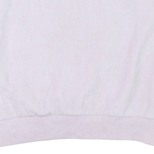 Puma Women's Pink Crew Neck Long Sleeve Pullover Sweatshirt Size 10