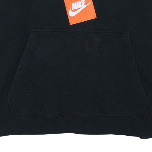 Nike Womens Black XL Pullover Hoodie Just Do It Graphic Sweatshirt