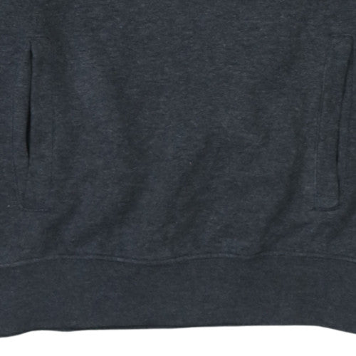 Hoodrich Men’s Grey Small Pullover Sweatshirt with Logo Design