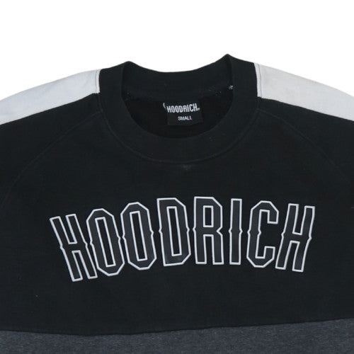 Hoodrich Men’s Grey Small Pullover Sweatshirt with Logo Design