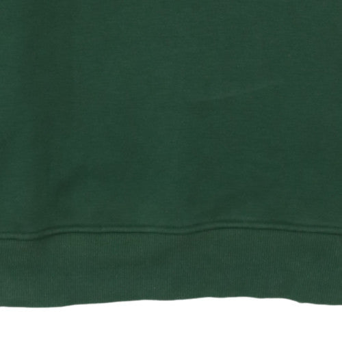 Lacoste Men's Green Cotton Crew Neck Pullover Sweatshirt S