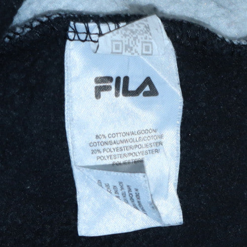 Fila Men's Black M Pullover Crew Neck Sweatshirt