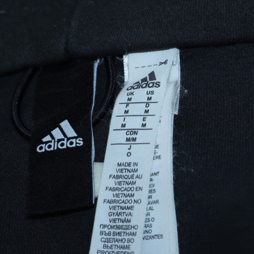 Adidas Men's Black Full Zip Fleece Hoodie Size M