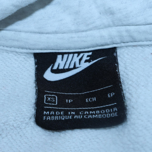 Nike Men's White XS Pullover Hoodie Sweatshirt with Logo