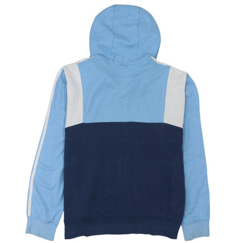 Adidas Mens Blue Full Zip Hoodie L Sports Casual