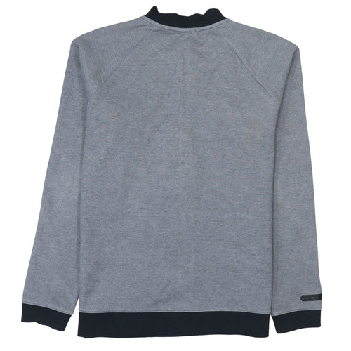 Under Armour Men's Grey L Track Jacket Full Zip Sportswear